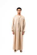 Premium Emirati Qamees Desert Beige