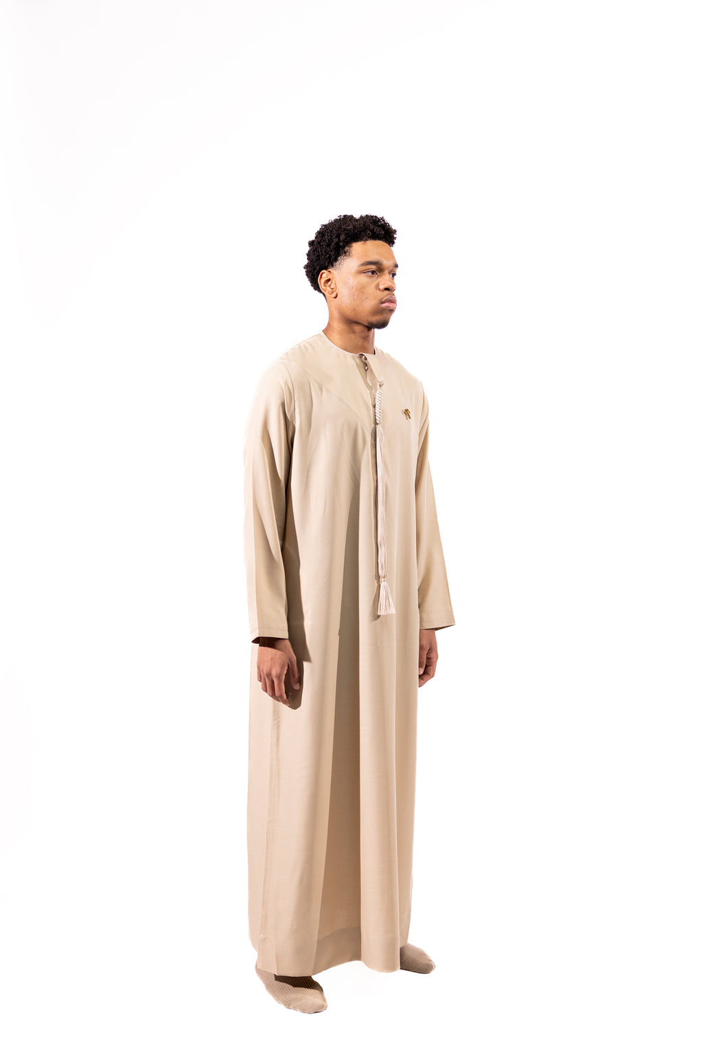 Premium Emirati Qamees Desert Beige