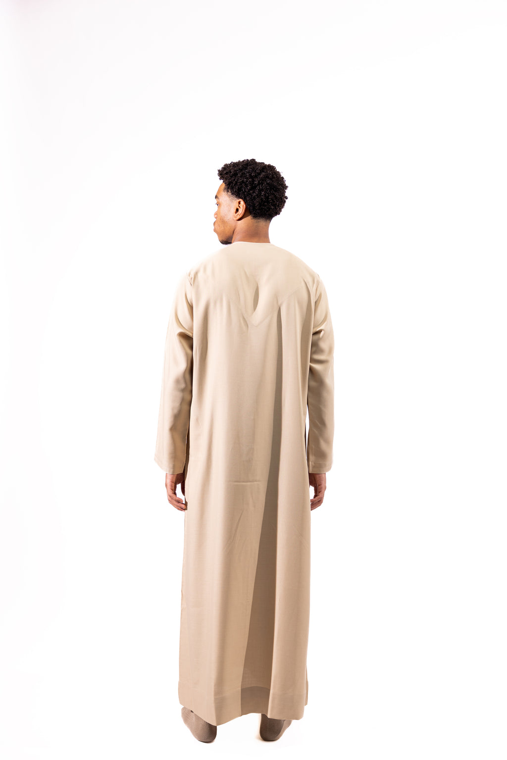 Premium Emirati Qamees Desert Beige