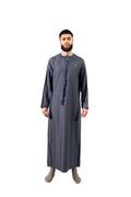 Premium Emirati Qamees Slate Grey