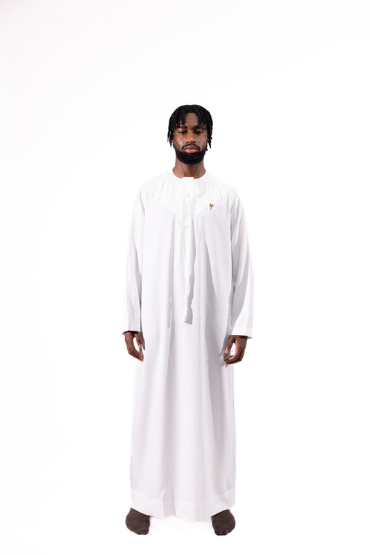 Premium Emirati Qamees Pure White