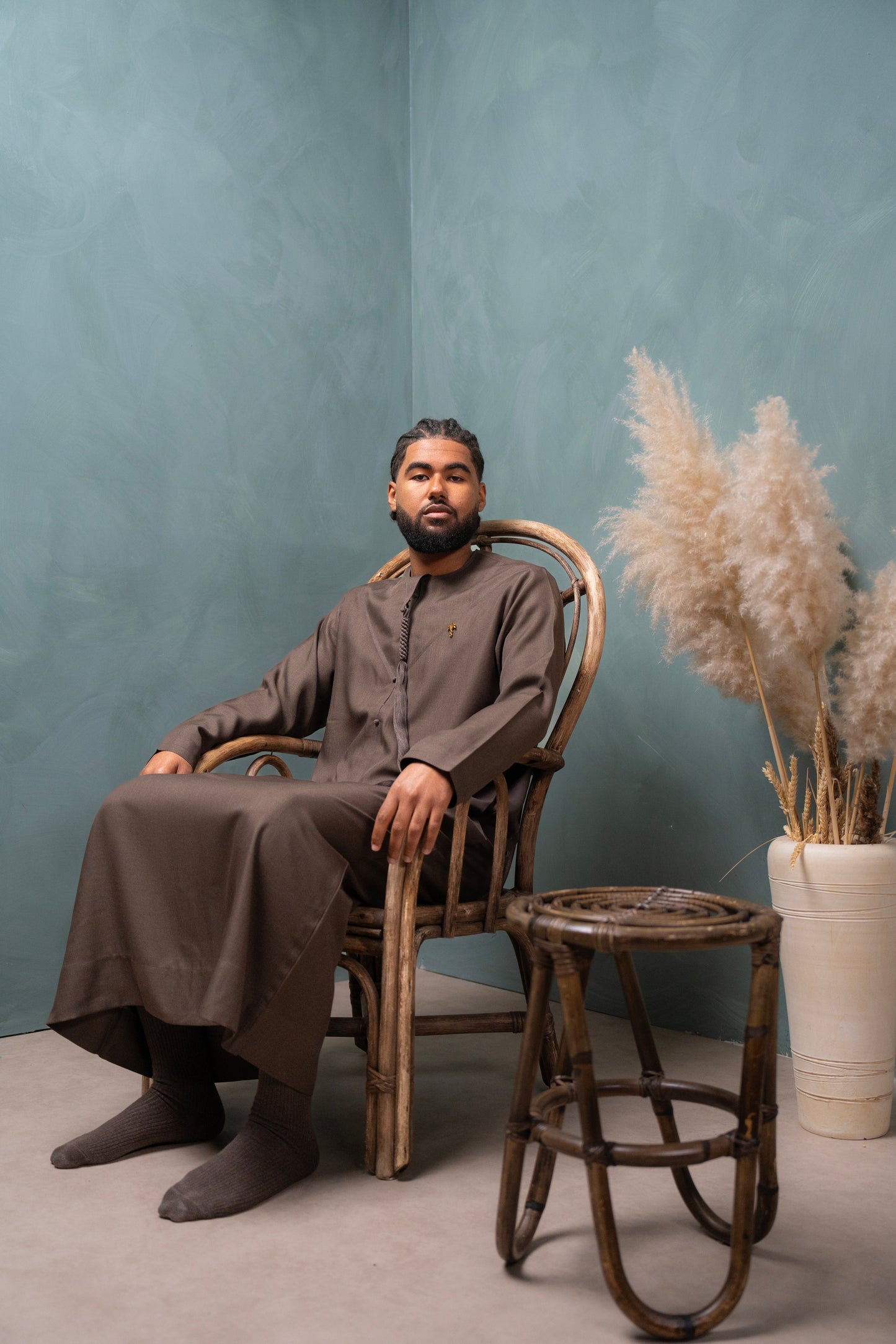 Premium Emirati Qamees Brown