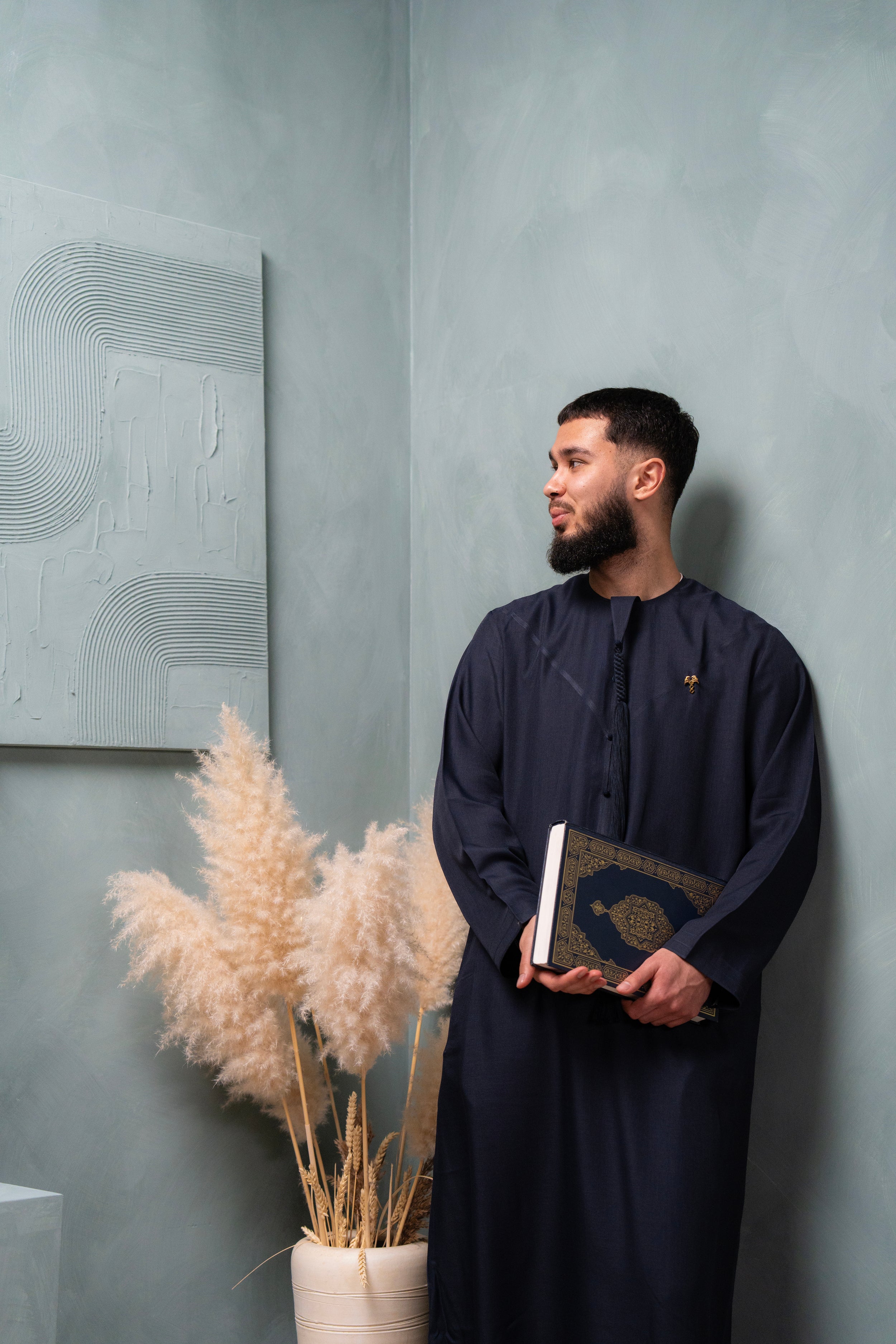 Premium Emirati Qamees Blue