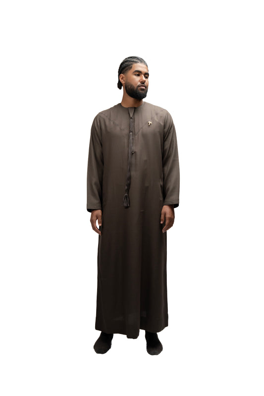Premium Emirati Qamees Brown