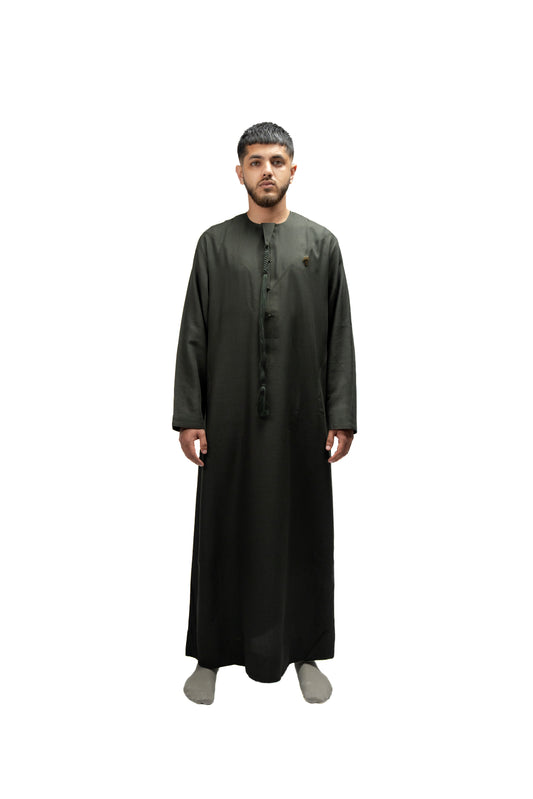 Premium Emirati Qamees Green