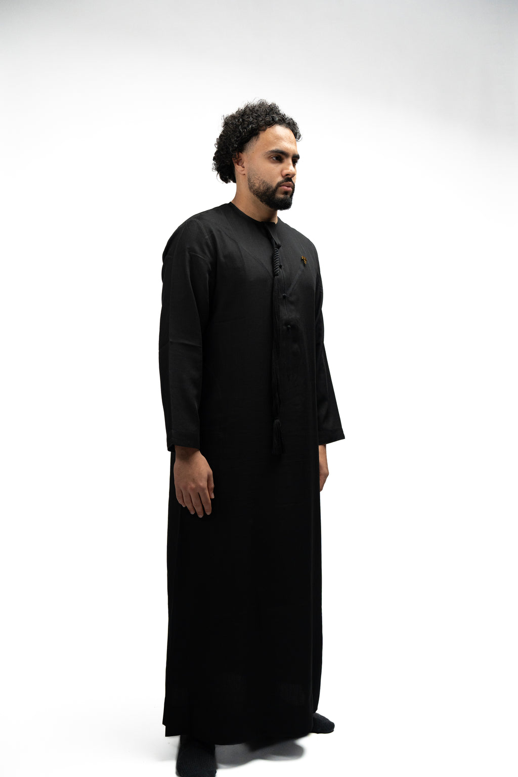Premium Emirati Qamees Black