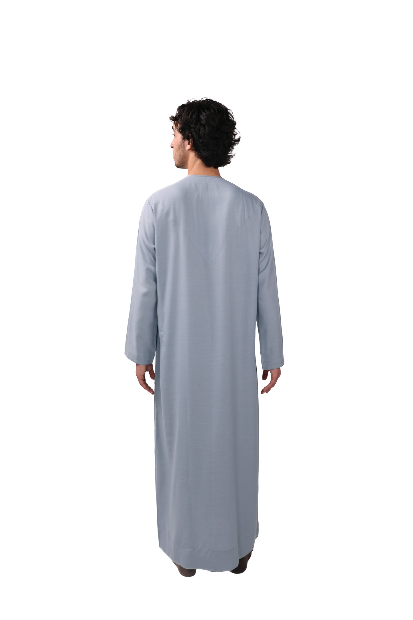 Premium Emirati Qamees Marina Blue