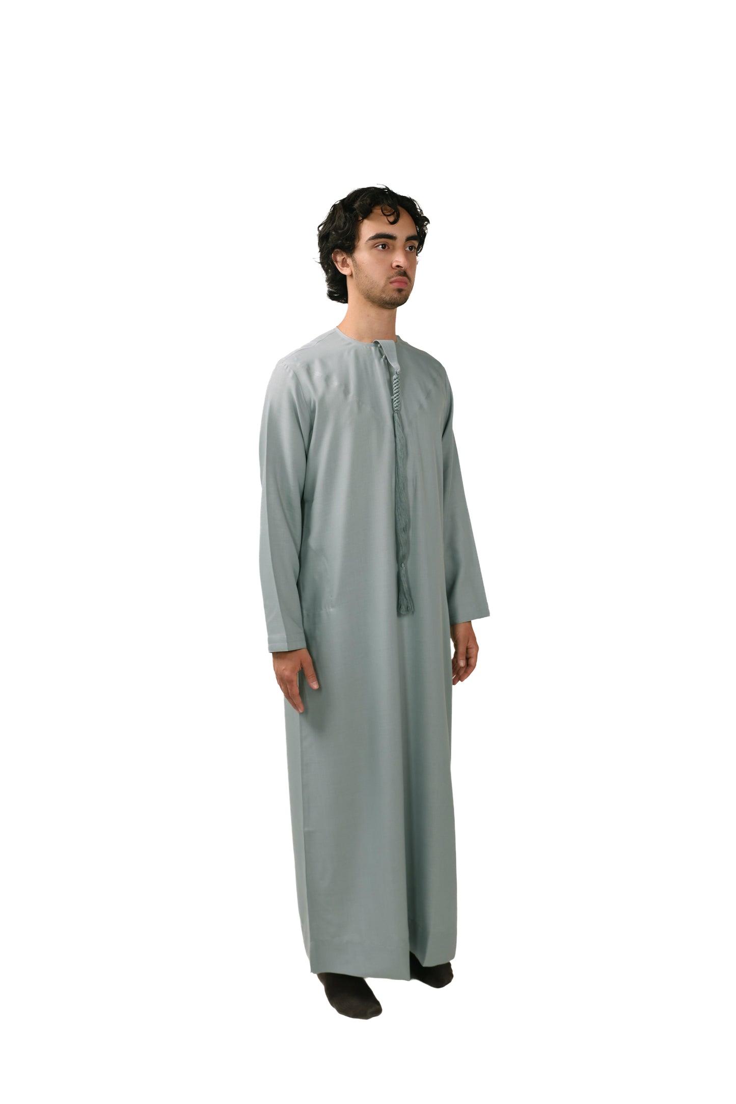 Premium Emirati Qamees Jade Green