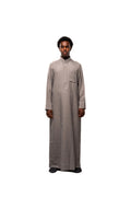 Premium Yemeni Qamees Stone Grey