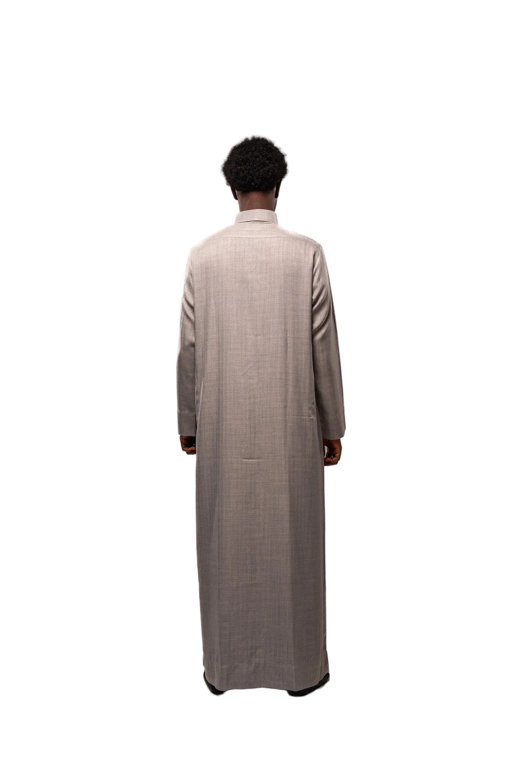 Premium Yemeni Qamees Stone Grey