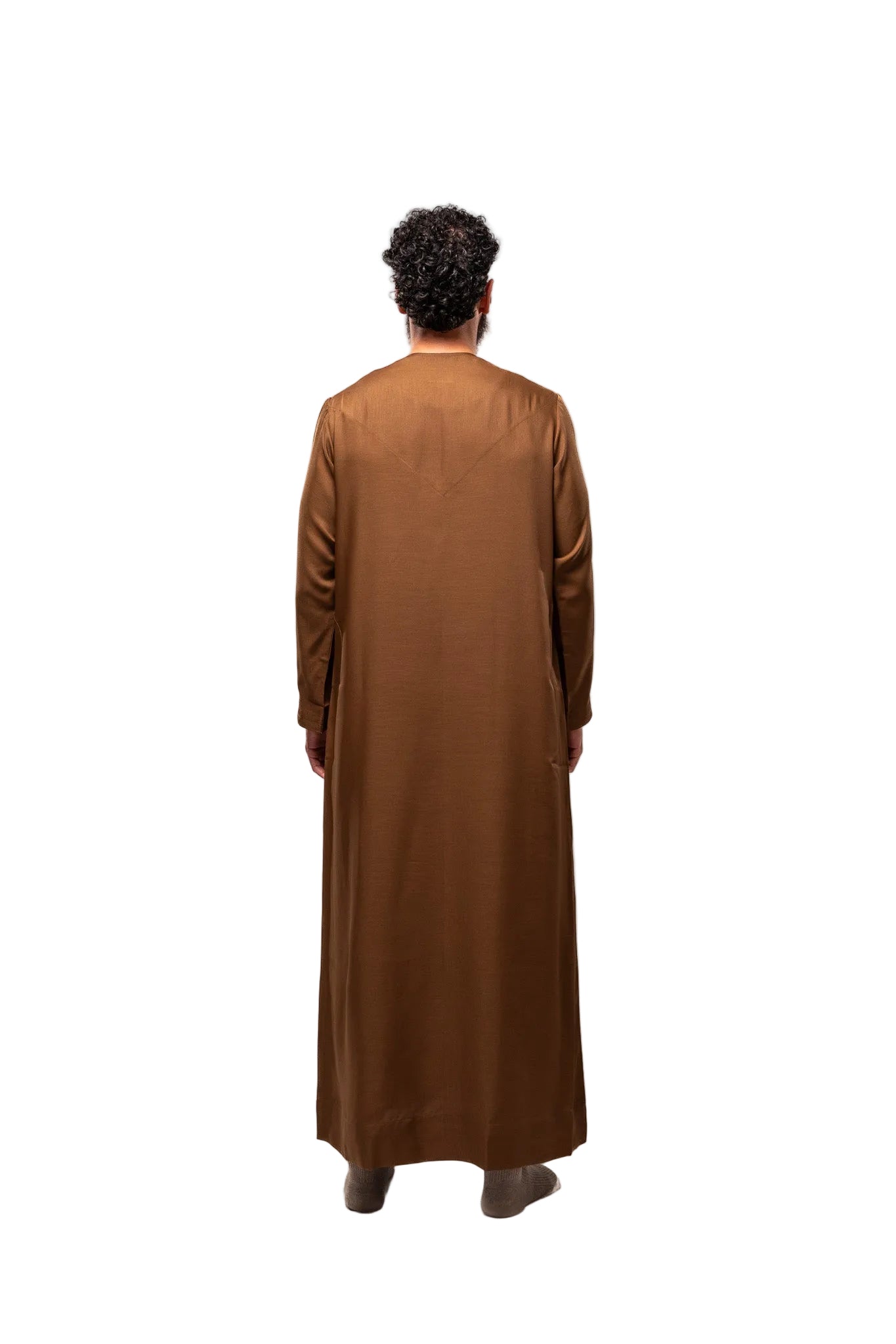 Premium Emirati Qamees Chestnut brown